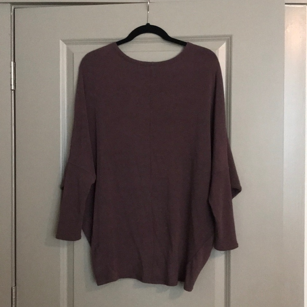 Lulus Purple Basic Tunic - Picture 2 of 2